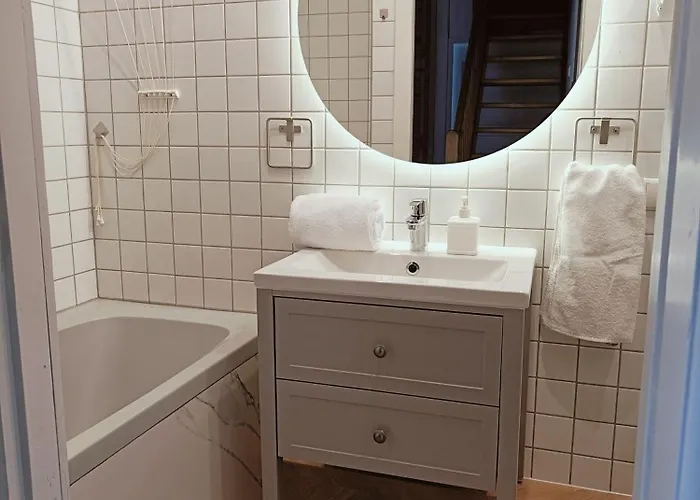 2-poziomowy Uroczy Widok アパート *