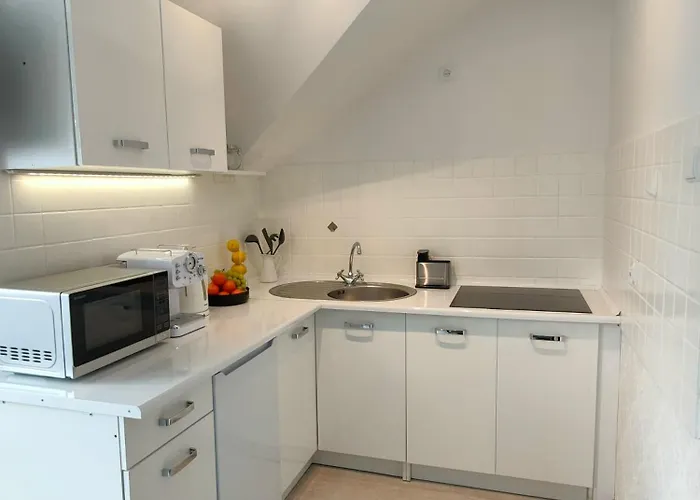 2-poziomowy Uroczy Widok 公寓